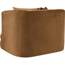  Manufacturer Color_Saddle -- Alder Saddle Velvet Upholstered Chair IMAGE 6