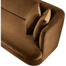 Meridian Alder Saddle Velvet Sofa IMAGE 11