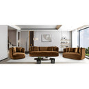  Manufacturer Color_Saddle -- Alder 93.5" Saddle Velvet Upholstered Sofa IMAGE 17