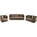  Manufacturer Color_Taupe -- Alder 93.5" Taupe Velvet Upholstered Sofa IMAGE 12