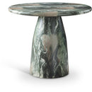 Meridian Cosenza Green 36" Marble Finish Concrete Dining Table IMAGE 1