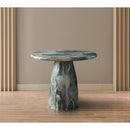  Color_Green -- Cosenza 36" Green Marble Finish Concrete Indoor / Outdoor Dining Table IMAGE 3