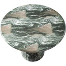  Color_Green -- Cosenza 36" Green Marble Finish Concrete Indoor / Outdoor Dining Table IMAGE 6