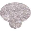 Meridian Cosenza Brown 48.5" Marble Finish Concrete Dining Table IMAGE 5