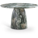 Meridian Cosenza Green 48.5" Marble Finish Concrete Dining Table IMAGE 1