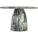  Color_Green -- Cosenza 48.5" Green Marble Finish Concrete Indoor / Outdoor Dining Table IMAGE 4