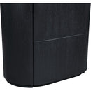  Color_Black -- Meridian Everett 2 Drawer Nightstand IMAGE 7