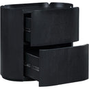  Color_Black -- Meridian Everett 2 Drawer Nightstand IMAGE 9