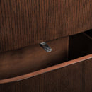  Color_Brown -- Everett Brown Oak Veneer Nightstand IMAGE 10