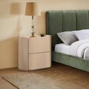  Color_Natural -- Everett Natural Oak Veneer Nightstand IMAGE 2