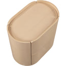  Color_Natural -- Everett Natural Oak Veneer Nightstand IMAGE 6