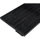  Color_Black -- Meridian Anzio Dining Table with Pedestal Base IMAGE 13