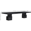  Color_Black -- Meridian Anzio Dining Table with Pedestal Base IMAGE 14