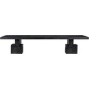  Color_Black -- Meridian Anzio Dining Table with Pedestal Base IMAGE 7