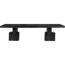  Color_Black -- Meridian Anzio Dining Table with Pedestal Base IMAGE 8
