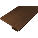  Color_Brown -- Anzio 96 / 144" Brown Oak Veneer Dining Table IMAGE 13