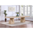 Meridian Anzio Oak Dining Table (3 Boxes) IMAGE 3