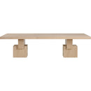  Color_Oak -- Anzio 96 / 144" Oak Oak Veneer Dining Table IMAGE 8