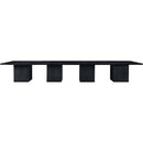 Meridian Belinda Black Modular Dining Table IMAGE 3