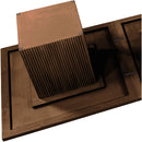  Color_Brown -- Belinda 54" Brown Solid Wood and Oak Veneer Dining Table IMAGE 6