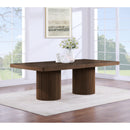 Meridian Belinda Brown Dining Table (3 Boxes) IMAGE 4