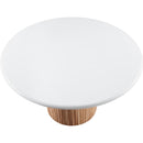  Meridian Sanremo 53" White Finished Concrete Indoor / Outdoor Dining Table IMAGE 5