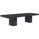  Color_Black -- Meridian Mohari Dining Table with Pedestal Base IMAGE 7