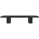  Color_Black -- Meridian Mohari Dining Table with Pedestal Base IMAGE 9