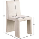  Color_Beige -- Meridian Benson Dining Chair IMAGE 9