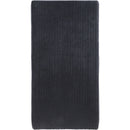 Meridian Benson Black Microsuede Corduroy Fabric Dining Chair IMAGE 5