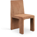  Color_Saddle -- Benson Saddle Corduroy Fabric Upholstered Dining Chair IMAGE 1