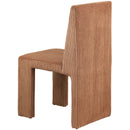  Color_Saddle -- Benson Saddle Corduroy Fabric Upholstered Dining Chair IMAGE 6