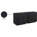  Meridian Navona Black Oak Veneer Sideboard / Buffet IMAGE 11