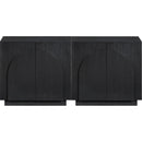  Meridian Navona Black Oak Veneer Sideboard / Buffet IMAGE 3