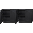  Meridian Navona Black Oak Veneer Sideboard / Buffet IMAGE 4
