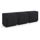  Meridian Navona Black Oak Veneer Sideboard / Buffet IMAGE 1