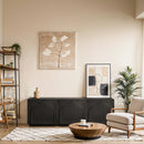  Meridian Navona Black Oak Veneer Sideboard / Buffet IMAGE 2