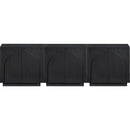  Meridian Navona Black Oak Veneer Sideboard / Buffet IMAGE 3