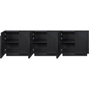  Meridian Navona Black Oak Veneer Sideboard / Buffet IMAGE 4