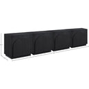  Meridian Navona Black Oak Veneer Sideboard / Buffet IMAGE 10