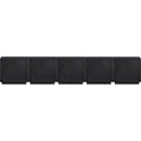 Meridian Navona Black Oak Veneer Sideboard / Buffet IMAGE 3