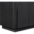  Meridian Navona Black Oak Veneer Sideboard / Buffet IMAGE 9