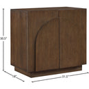  Meridian Navona Brown Oak Veneer Sideboard / Buffet IMAGE 10