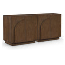  Meridian Navona Brown Oak Veneer Sideboard / Buffet IMAGE 1
