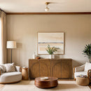 Meridian Navona Brown Oak Veneer Sideboard / Buffet IMAGE 2