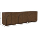  Meridian Navona Brown Oak Veneer Sideboard / Buffet IMAGE 10