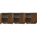  Meridian Navona Brown Oak Veneer Sideboard / Buffet IMAGE 4