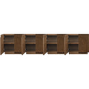  Meridian Navona Brown Oak Veneer Sideboard / Buffet IMAGE 4