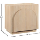 Meridian Navona Natural Oak Veneer Sideboard / Buffet IMAGE 10