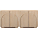  Meridian Navona Natural Oak Veneer Sideboard / Buffet IMAGE 3